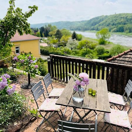 Ferienwohnung Am Elberadweg Meissen Bagian luar foto