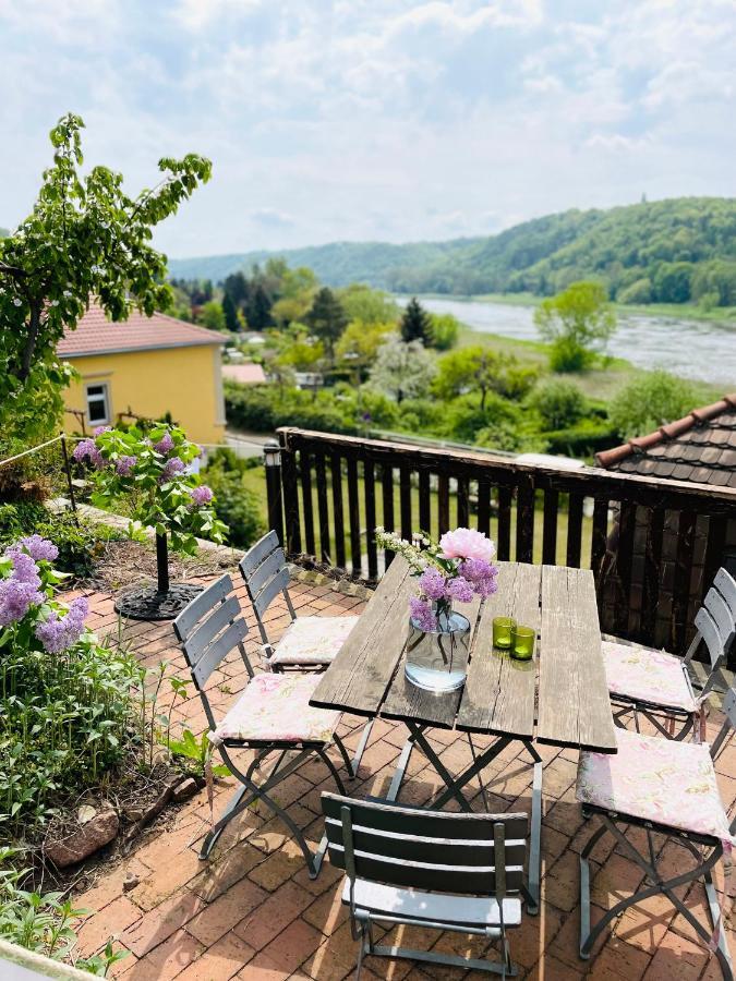 Ferienwohnung Am Elberadweg Meissen Bagian luar foto